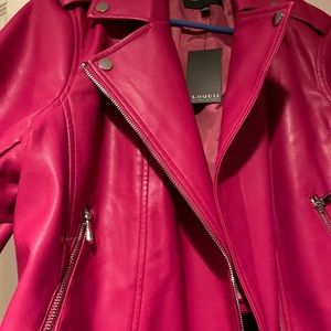 COPY - Eloqui size 14 pink moto jacket